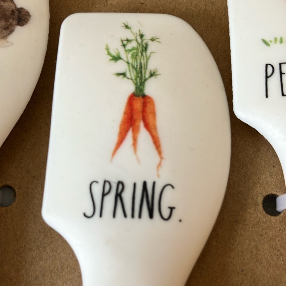 Rae Dunn: Easter/Spring Mini Spatula Set - Picture 7 of 16